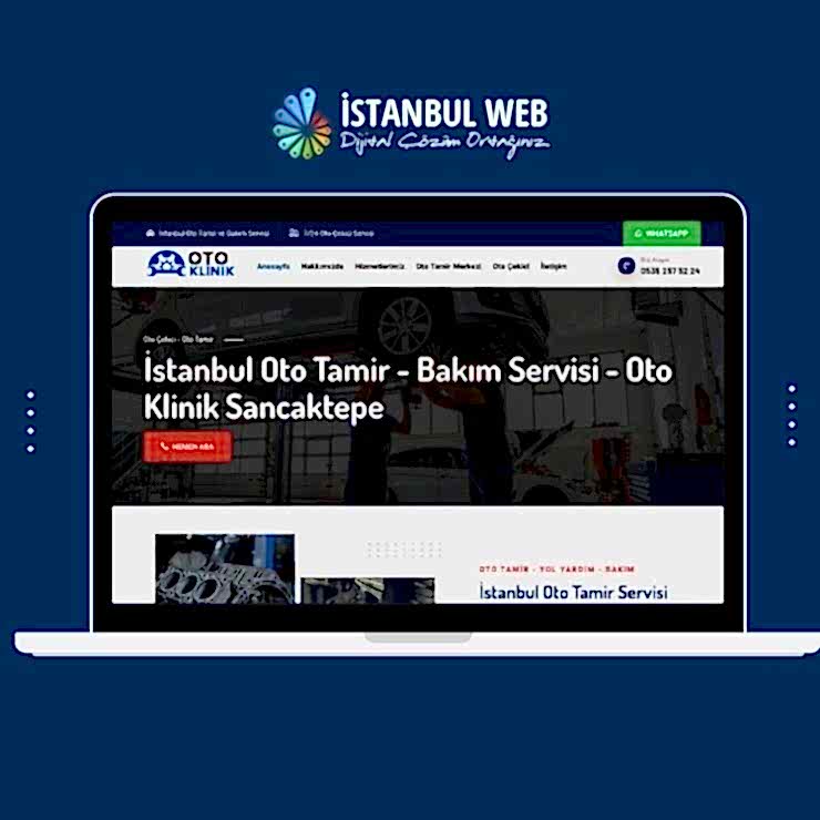 oto tamir merkezi web tasarim